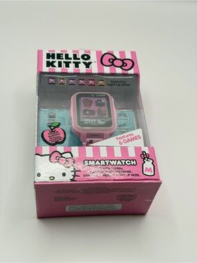 Hello Kitty Kids Smartwatch, Full Set, New, Camera, Games Touch Screen